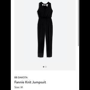 BB Dakota Fannie black jumpsuit from Stitch Fix